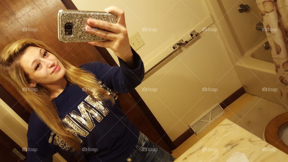 Indoors, Woman, People, Family, Portrait