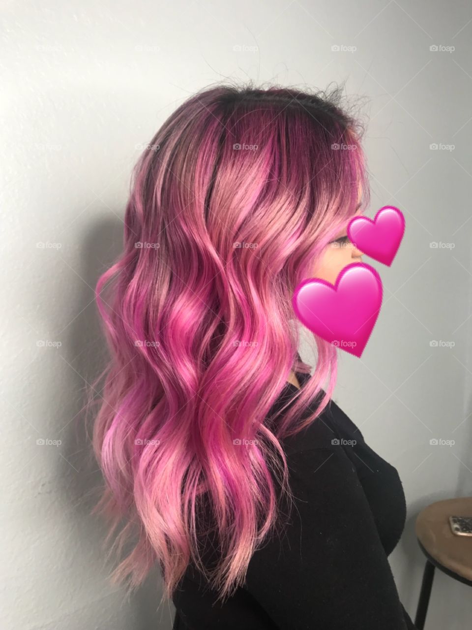 Pink hair 
