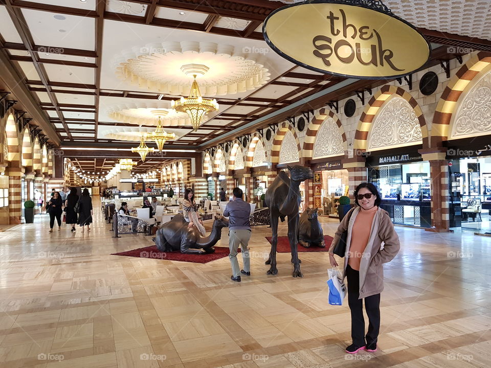 A spot in Dubai mall