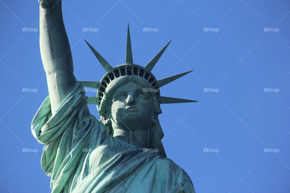 Face of liberty