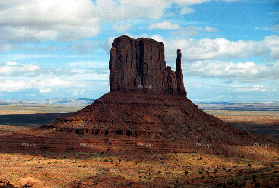 red usa rock monument by kshapley