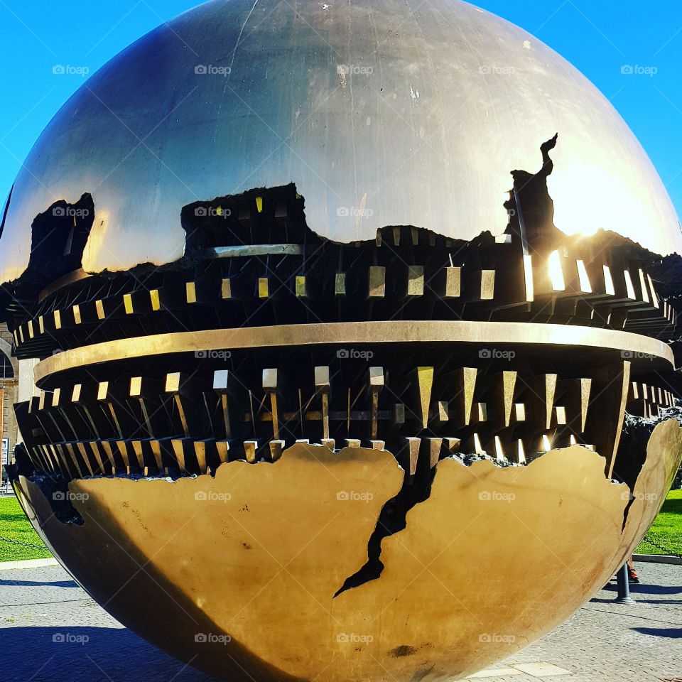 Vatican City Rome Italy, Sphere instead a sphere