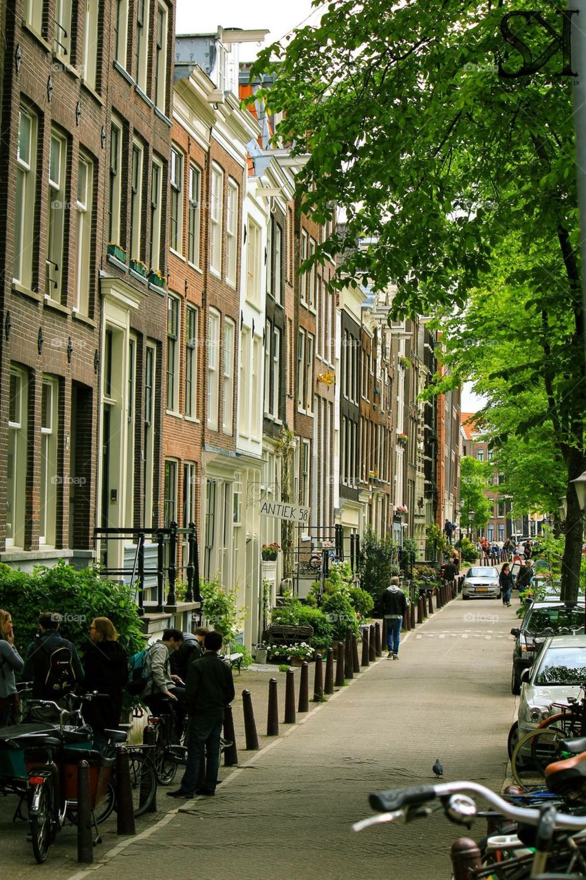 Streets in Amsterdam