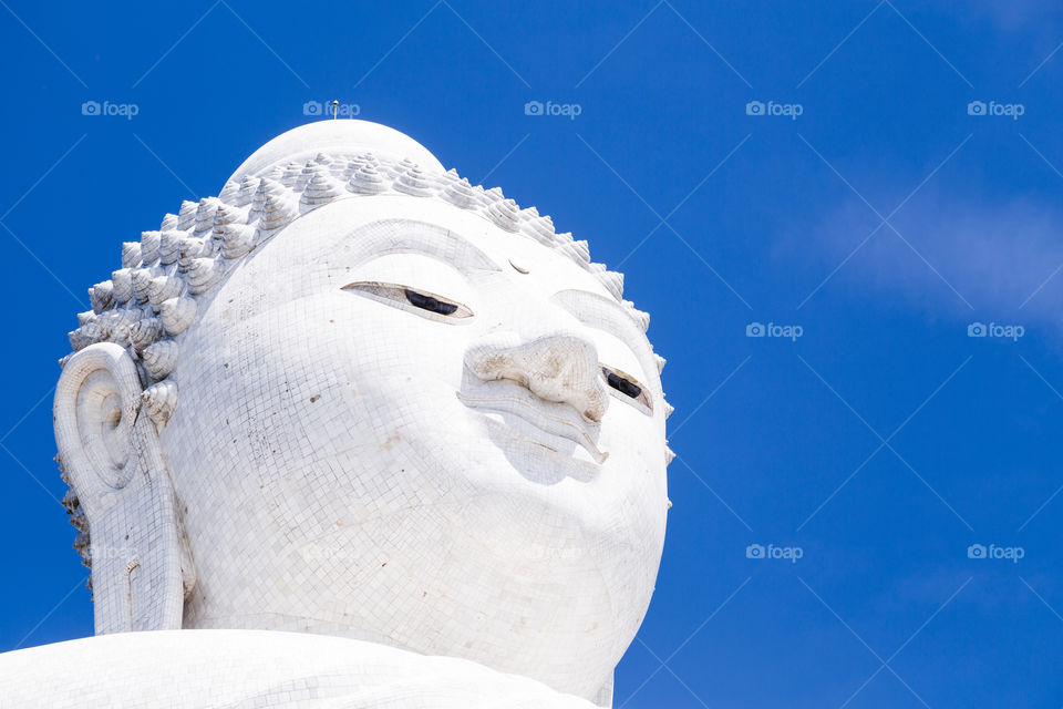 Big buddha statue in Phuket, Thailand 