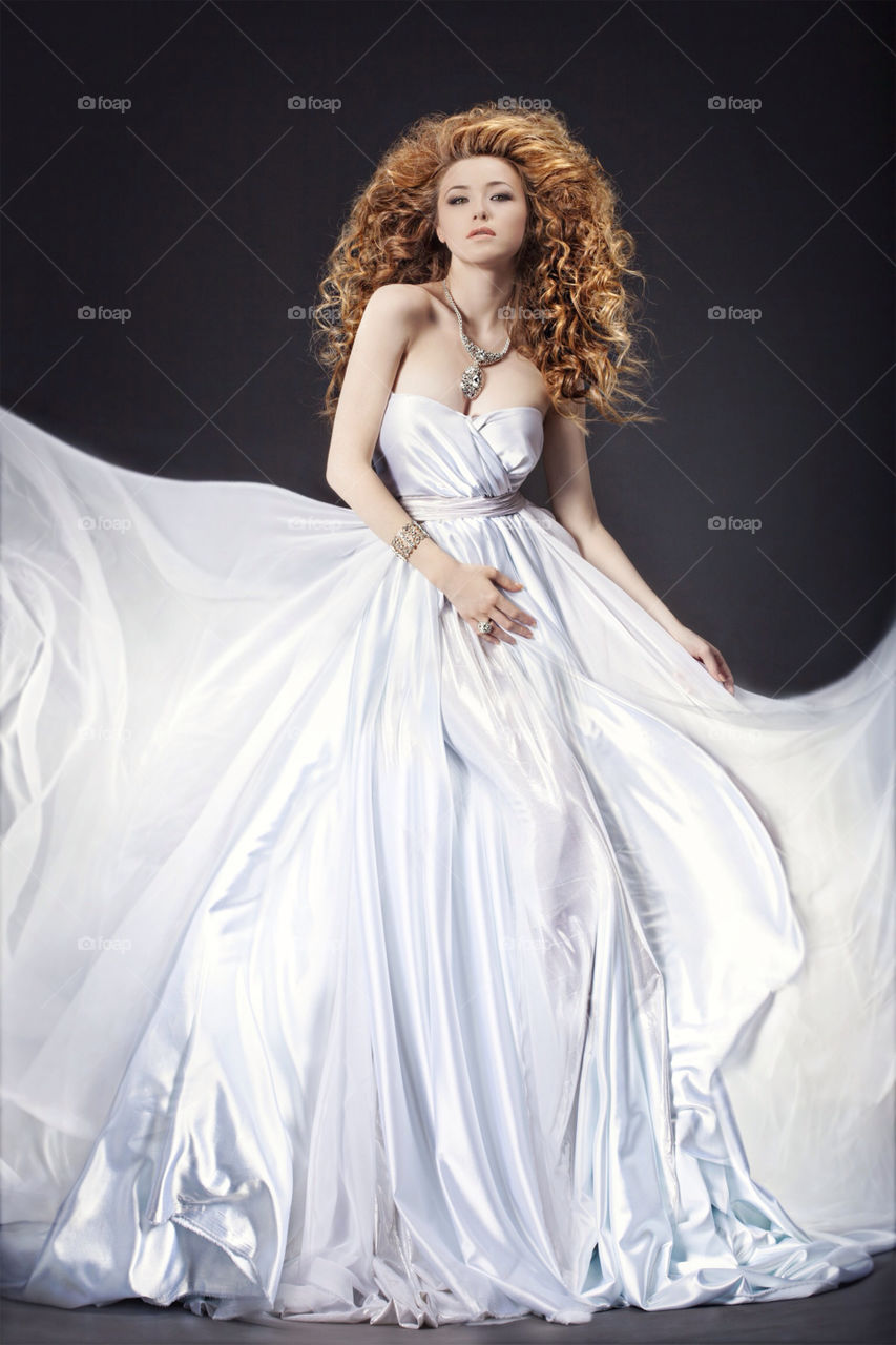 fashion woman beauty redhead by ohayman