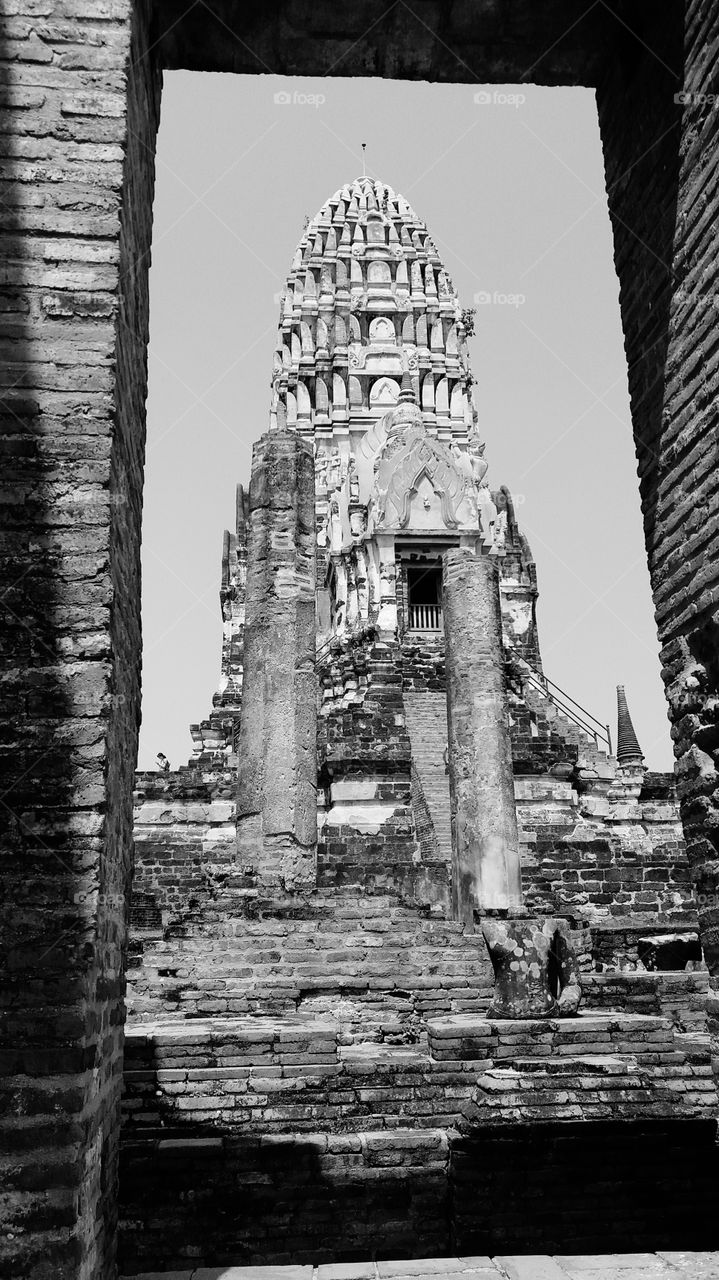 Pagoda at Ayuttaya