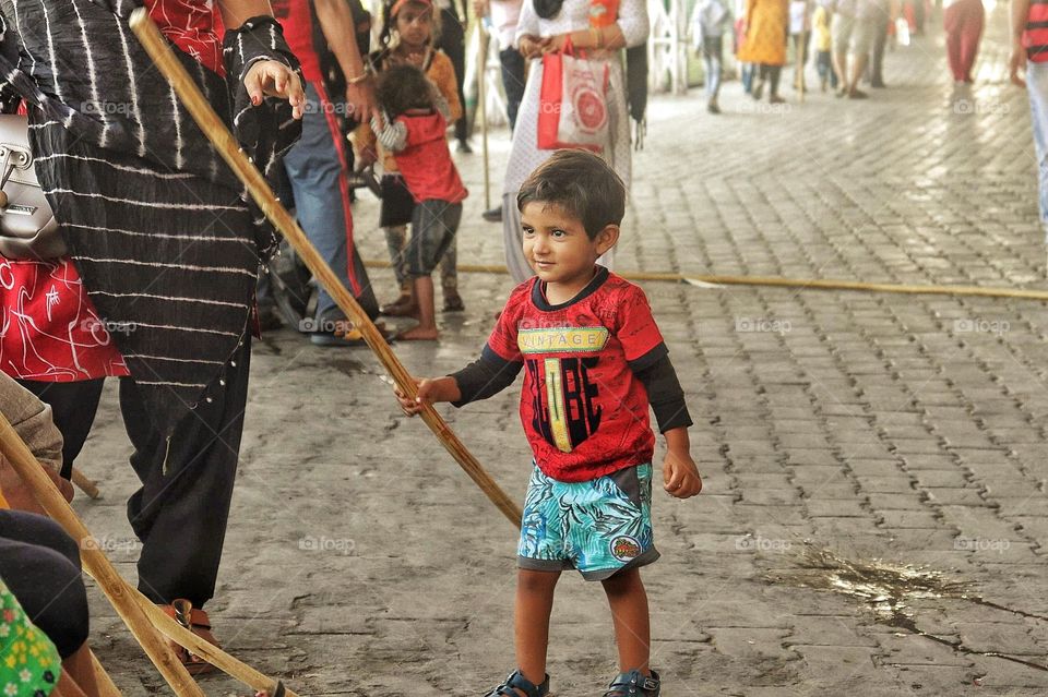 The smile of taking control over those who were controlling your whole life.