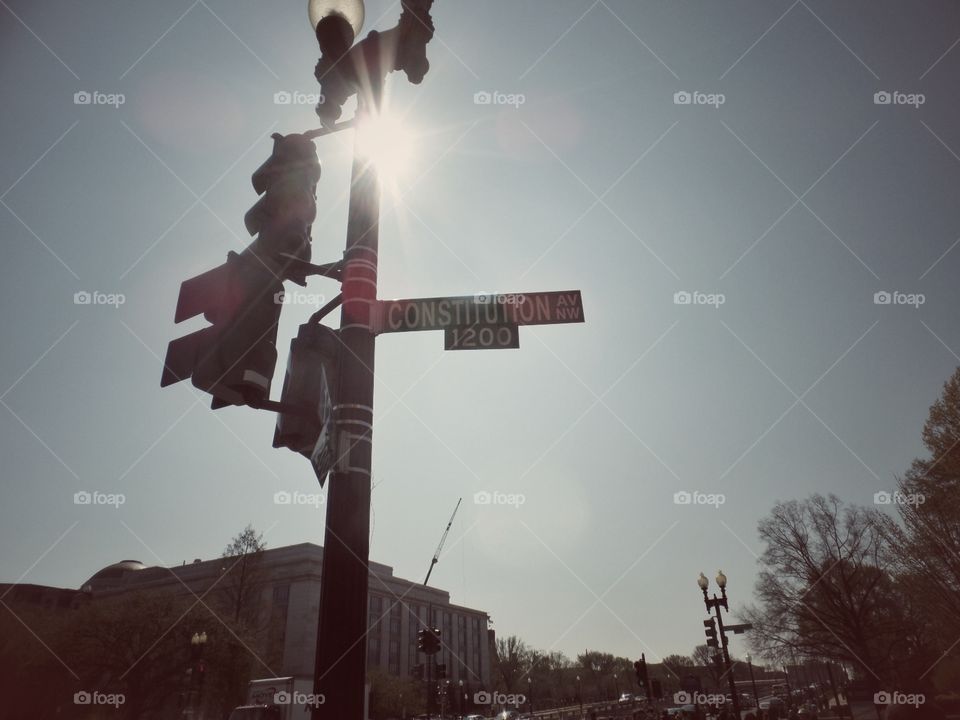Constitution Ave, Washington DC