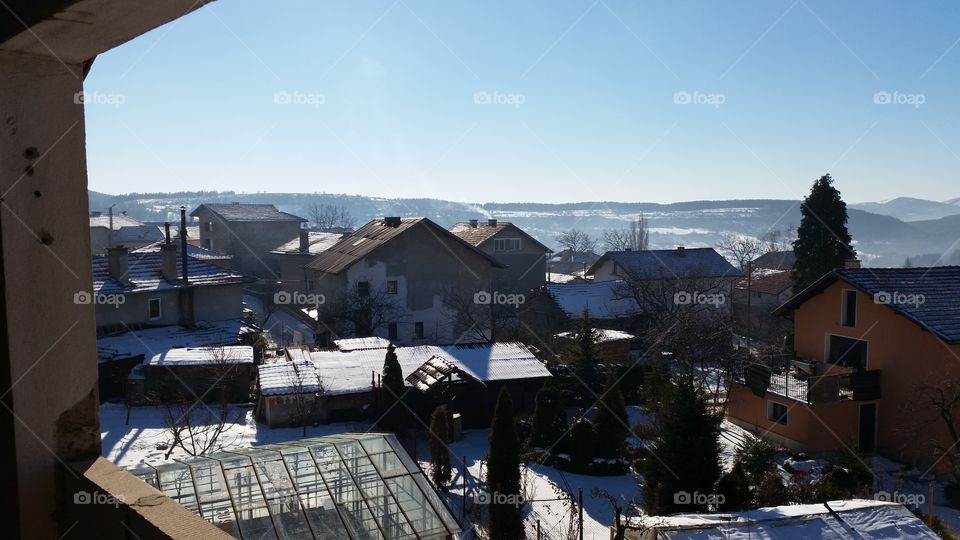 Snow, Winter, No Person, House, Architecture