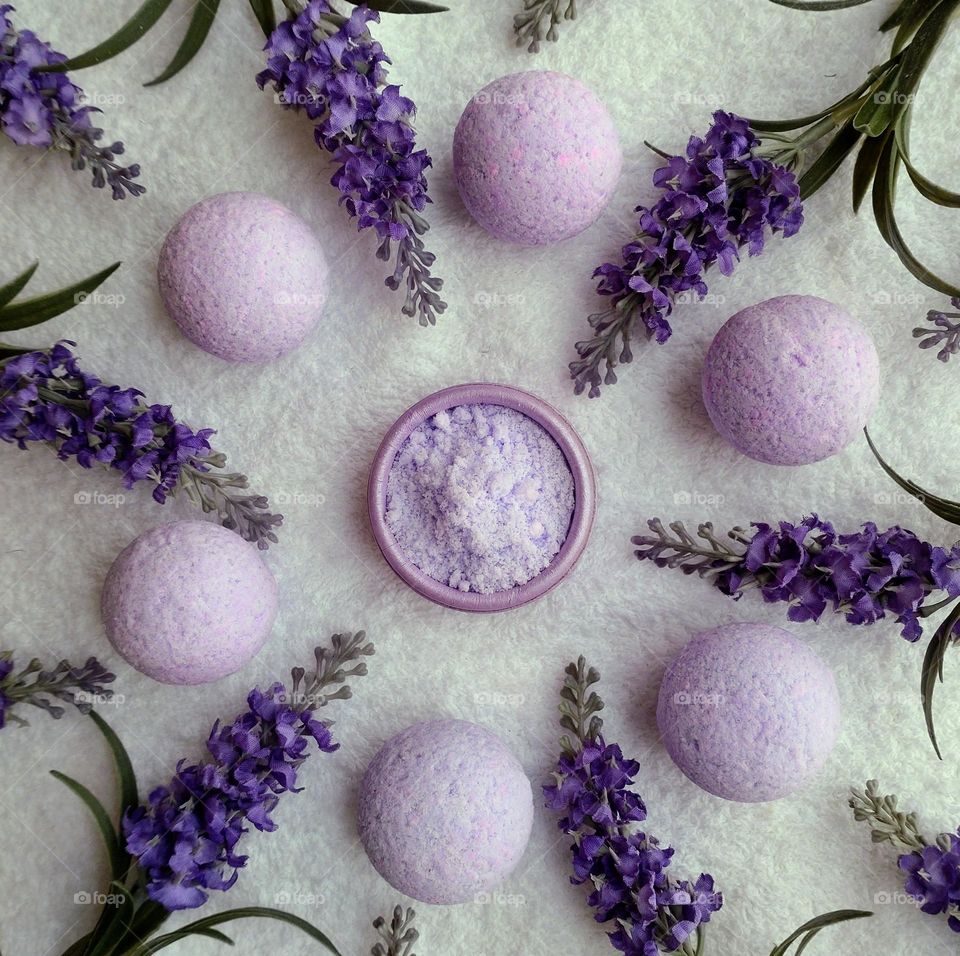 Lavander time 💟 Chill out 💟 Sea salt balls 💟