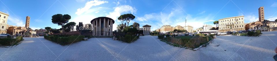 Panorámica en Roma
