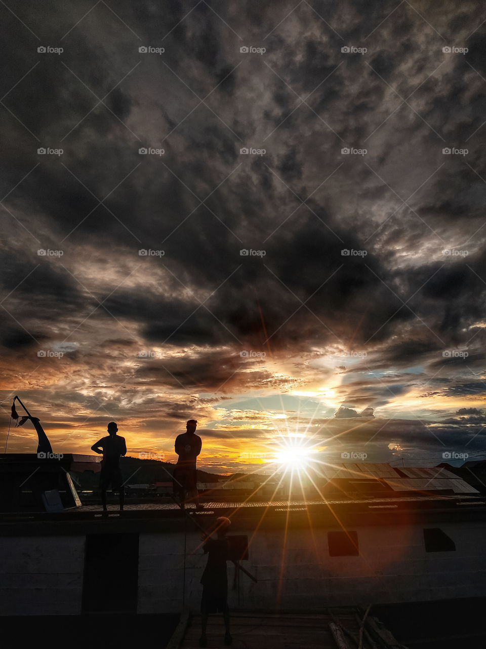 nikmati mentari sore