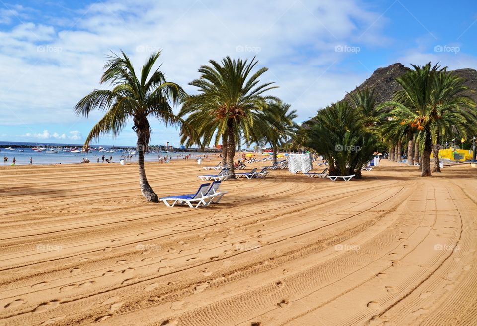 tenerife island beach las teresitas