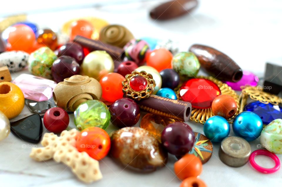 Custom jewelry beads