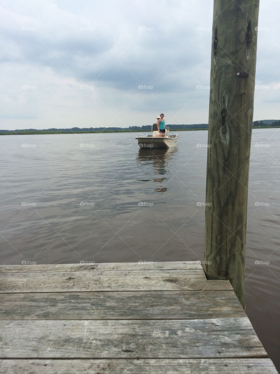 Boat from the pier