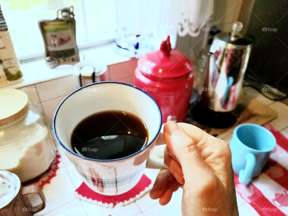 But First Coffee...In My Kitchen In the Morning