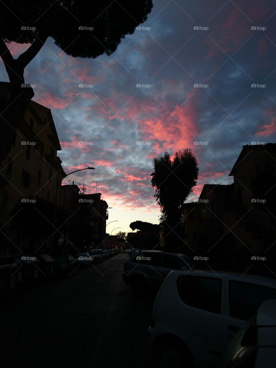 Italy, Rome, Sky, Cloud, Morning
