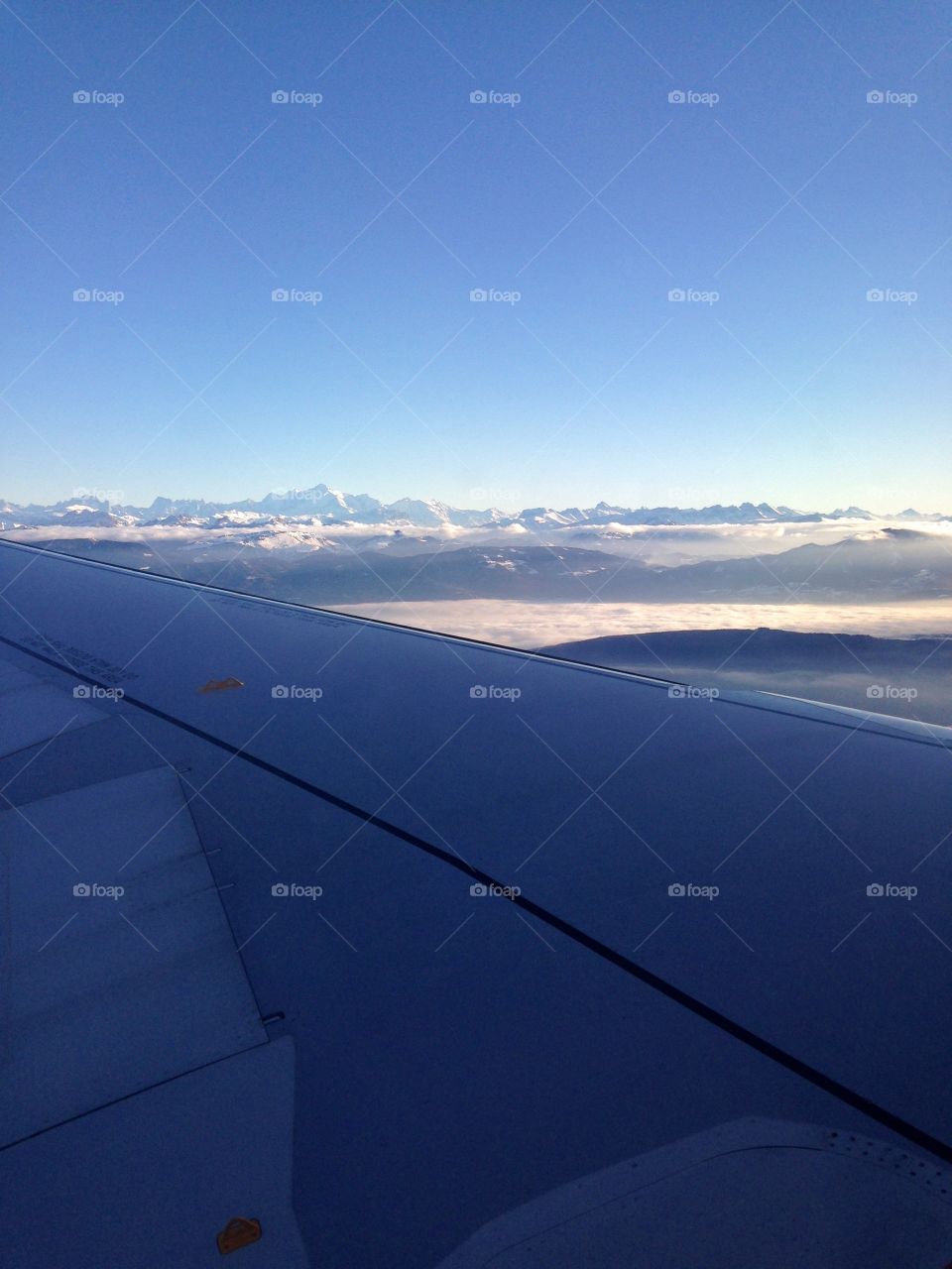 Mountains from the sky