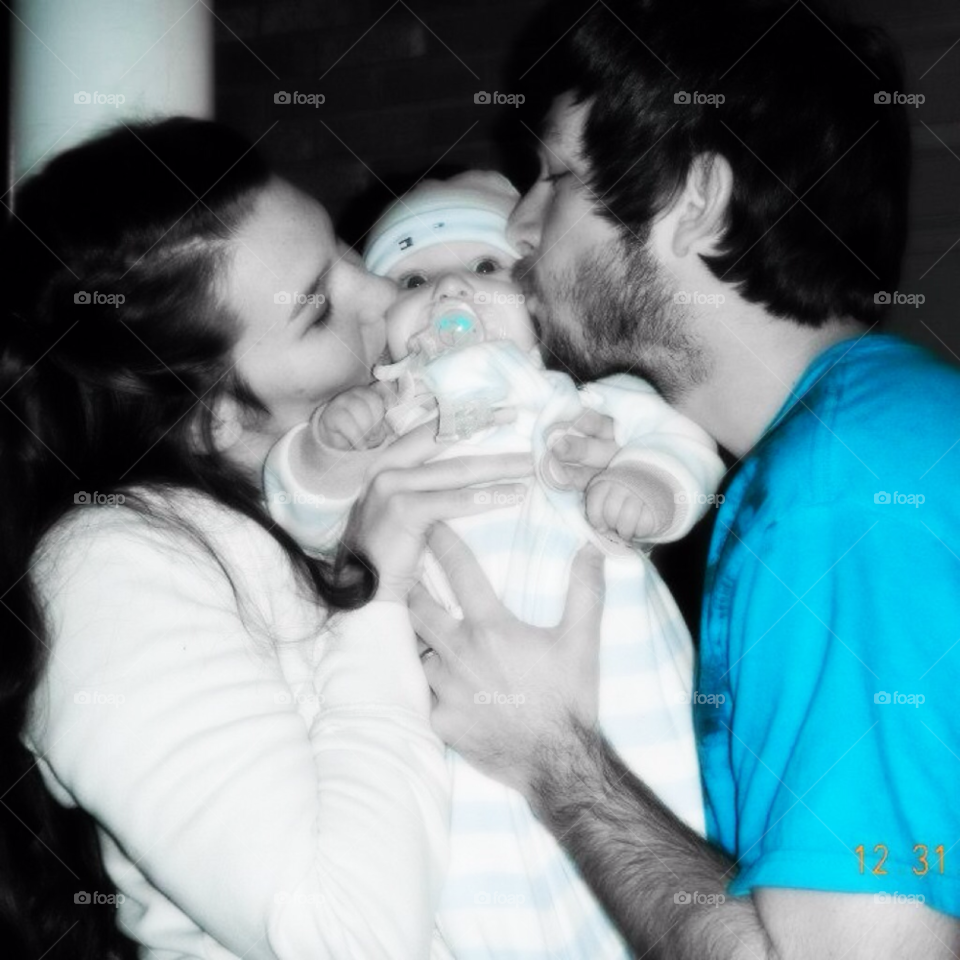 family love happy new year newborn new years kiss blue by ley8080