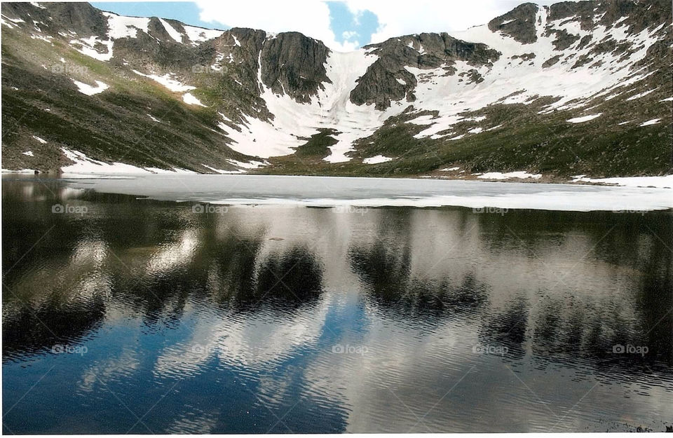 snow alpine colorado echo lake by ezdrossi