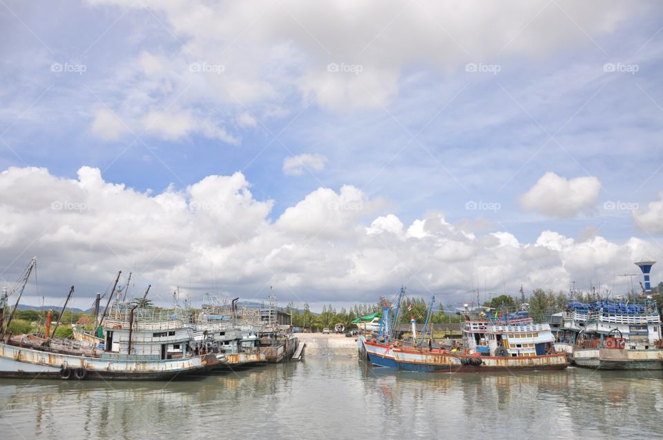 Water, Watercraft, Boat, Ship, Harbor