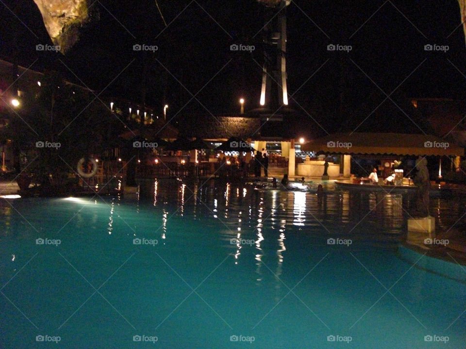 green blue relax night by thepapierdollies