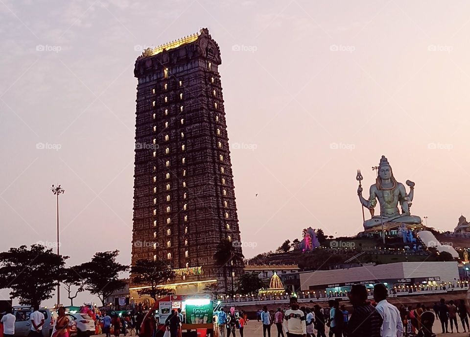 World's second tallest Shiva statue temple, India