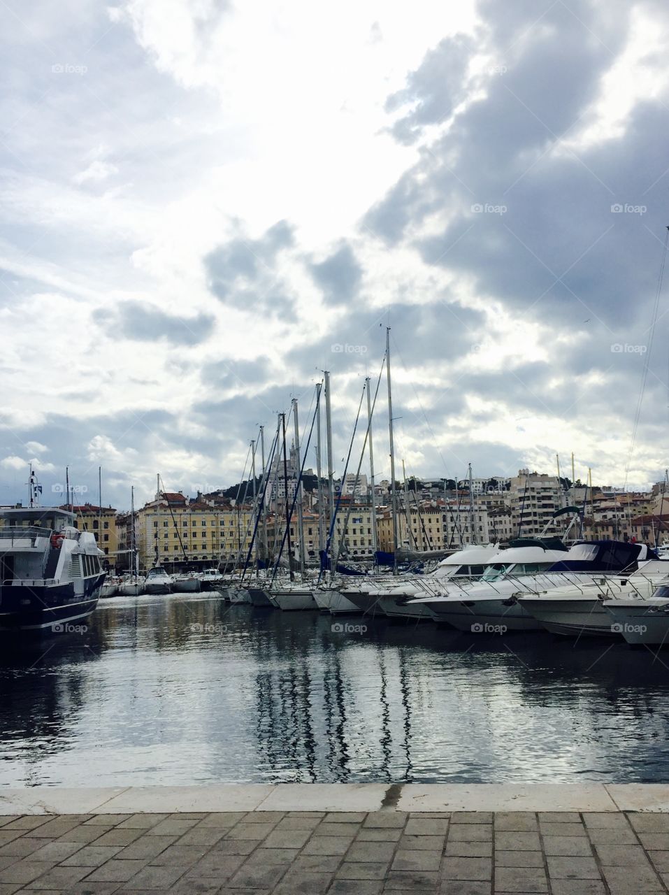 Harbor south of France Marseilles