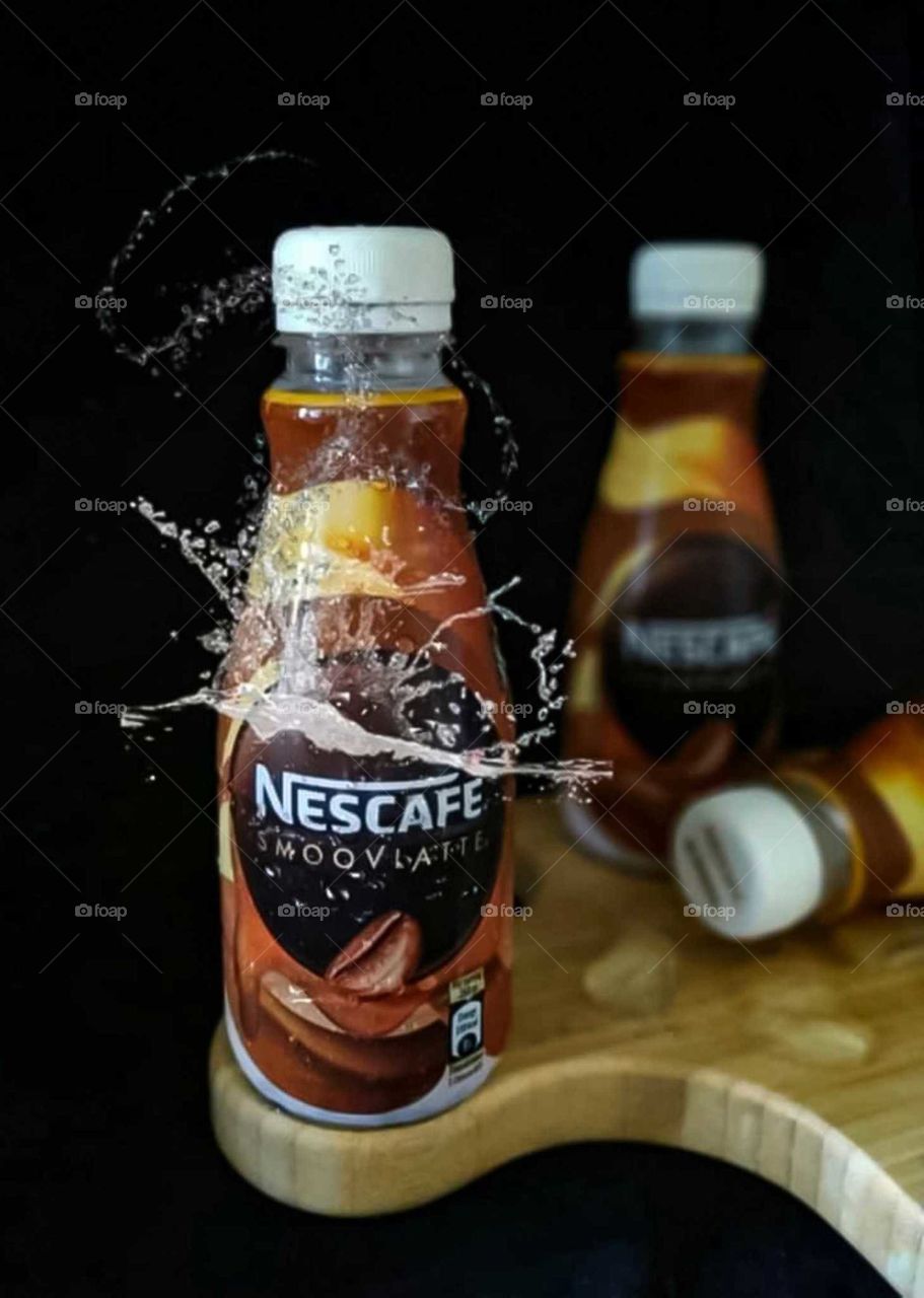 nescafe coffee bottle