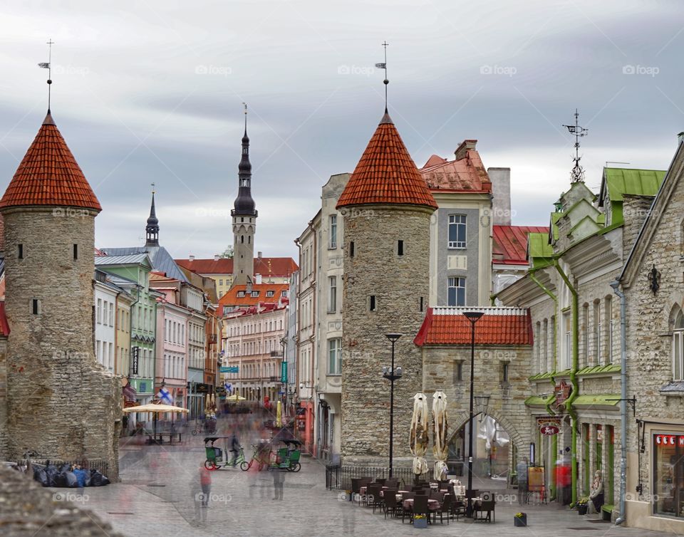 Estonia Tallinn old city 