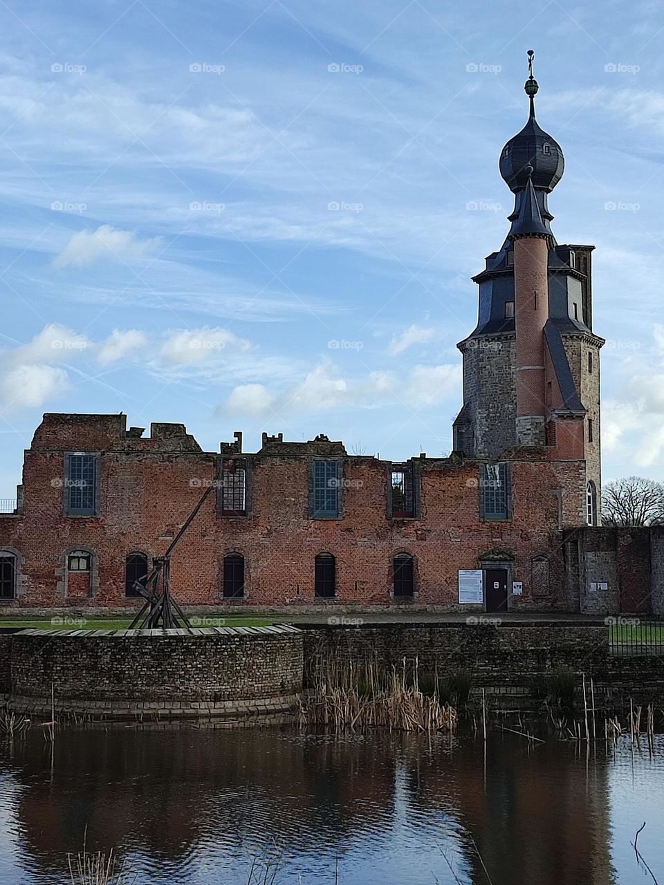 Visit of the castle of Havré, Hainaut