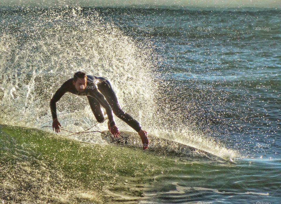 Surfing In California 