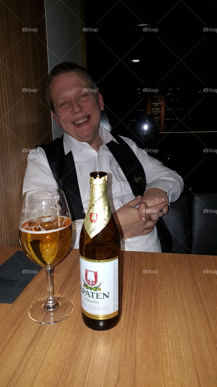 selfportrait with beer