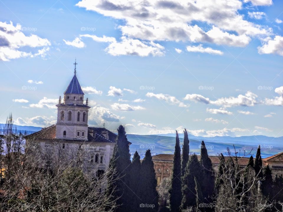 Alhambra in Granada, Spain