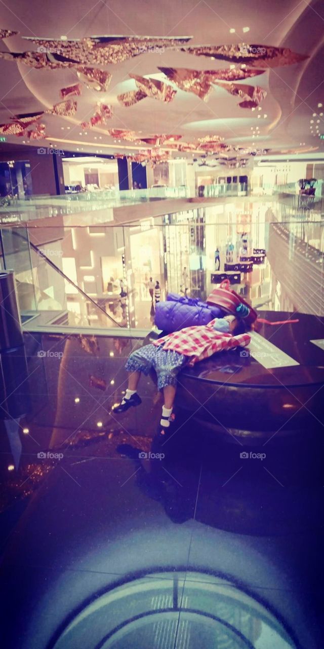 So tired, just back from school