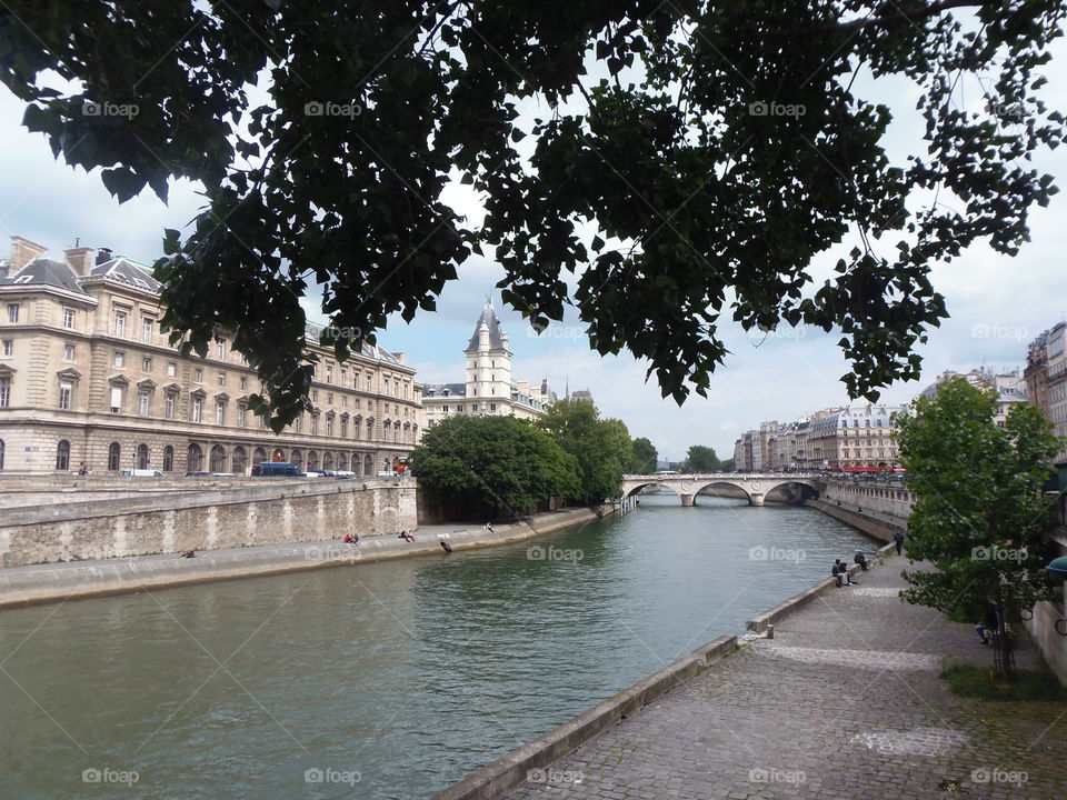 Sena river, Paris