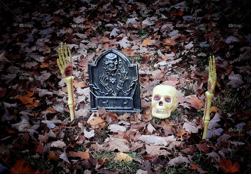 Halloween outside decorations