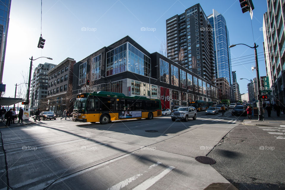 City, Street, Road, Building, Urban