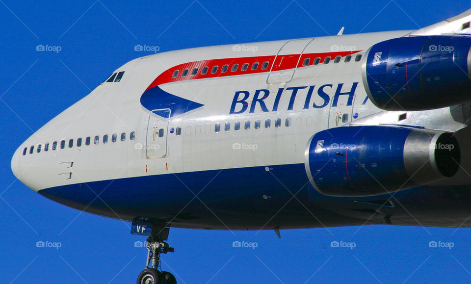 BRITISH AIRWAYS B747-400 BA LAX LOS ANGELES CALIFORNIA