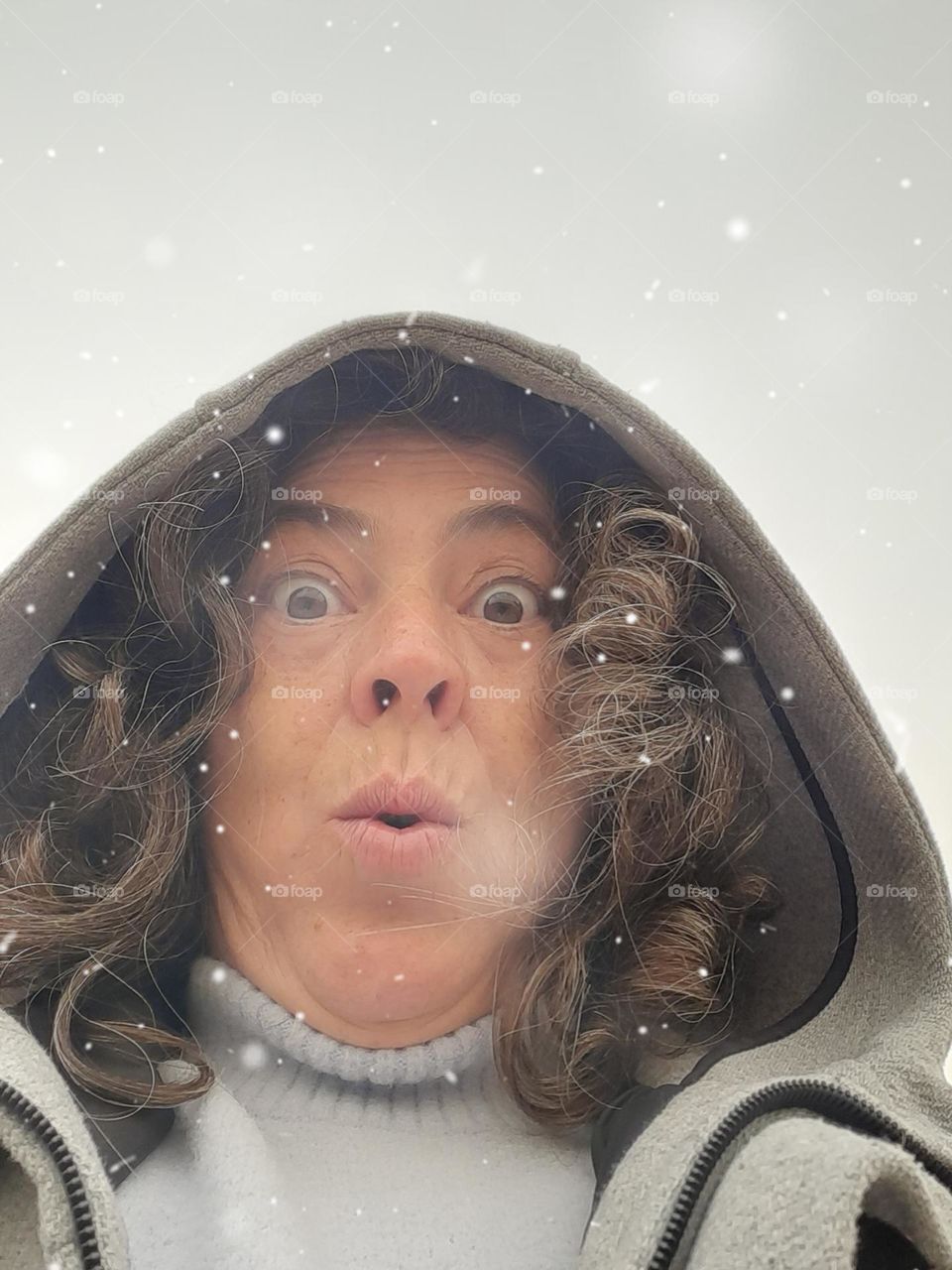 Snowing in the South??