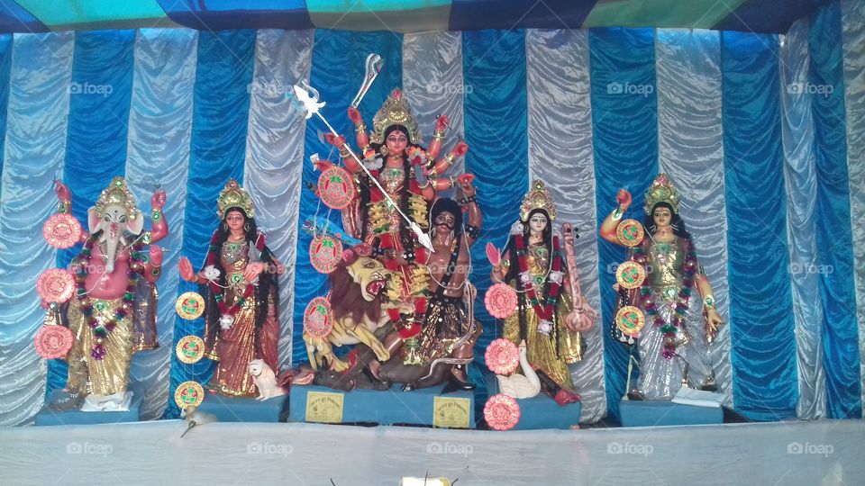Indian festival Durga maa