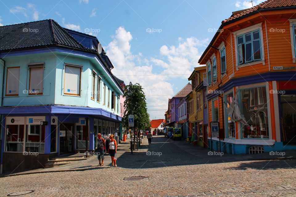 Streets in Stavanger