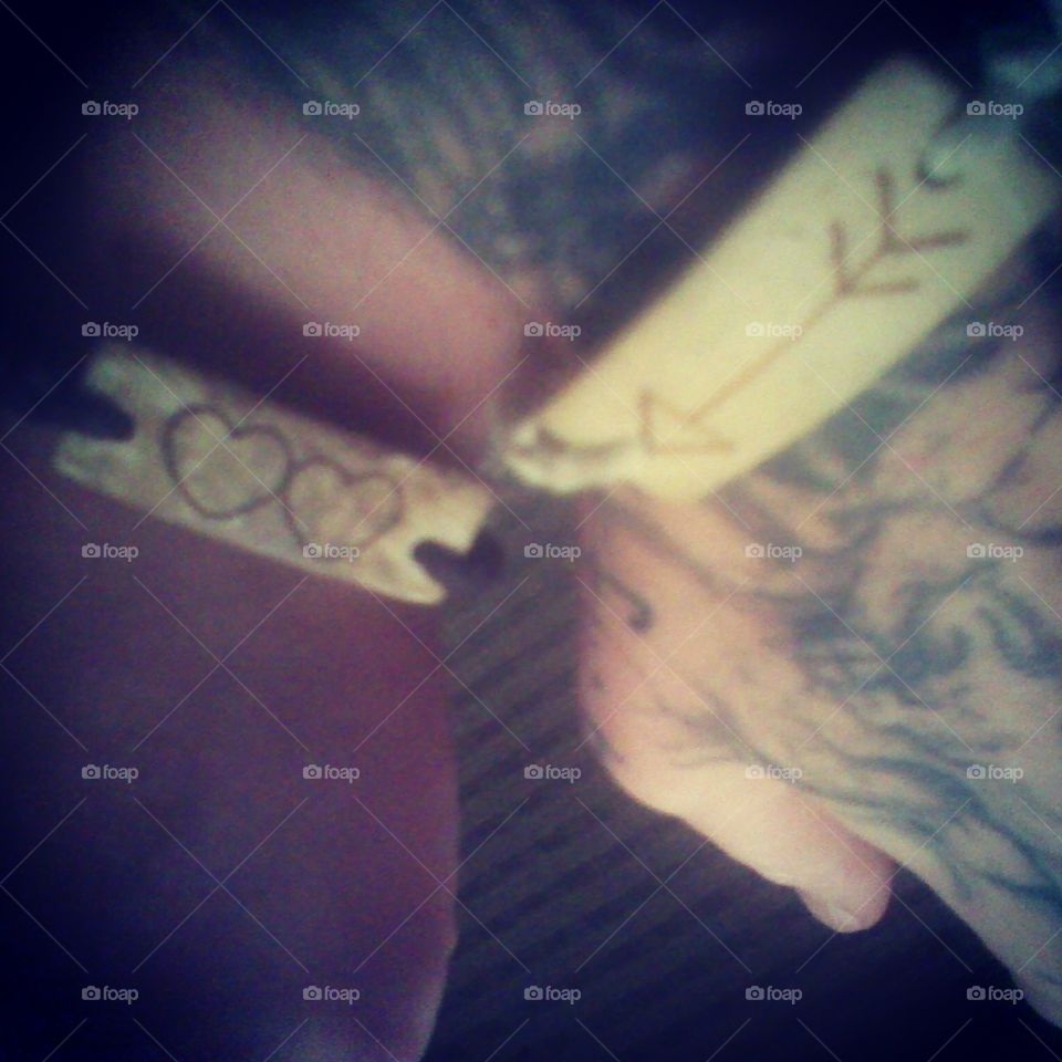 Arrow through both hearts