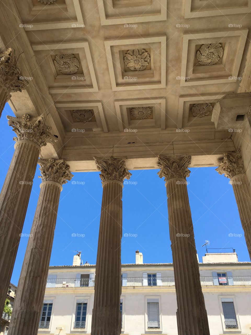Nîmes temple, France 