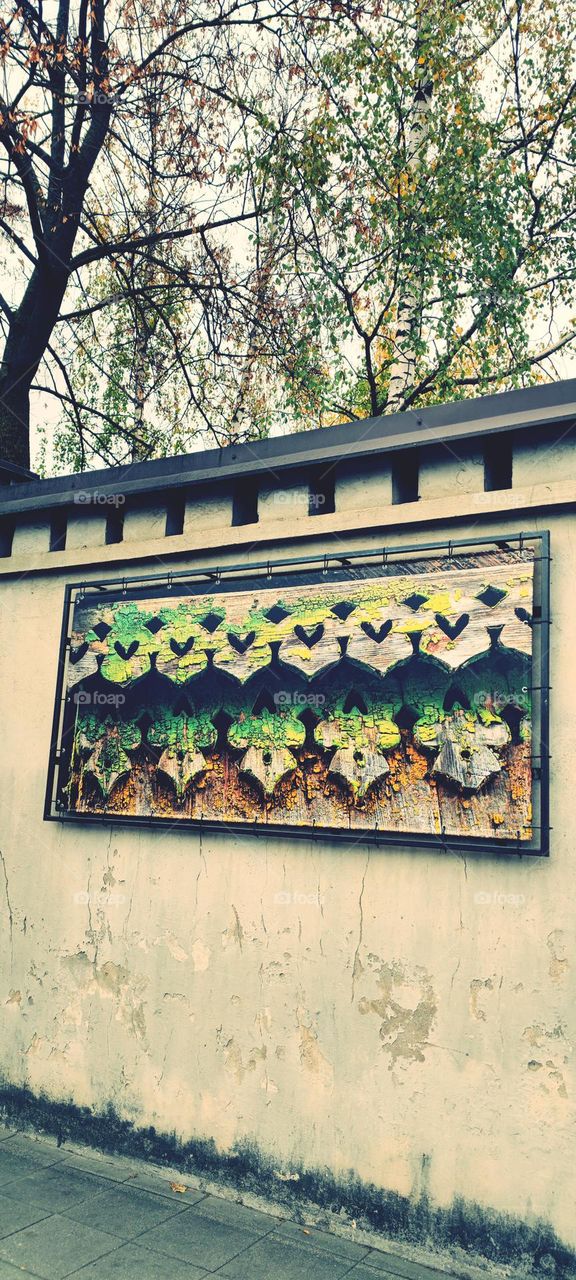 Fotografija ant sienos