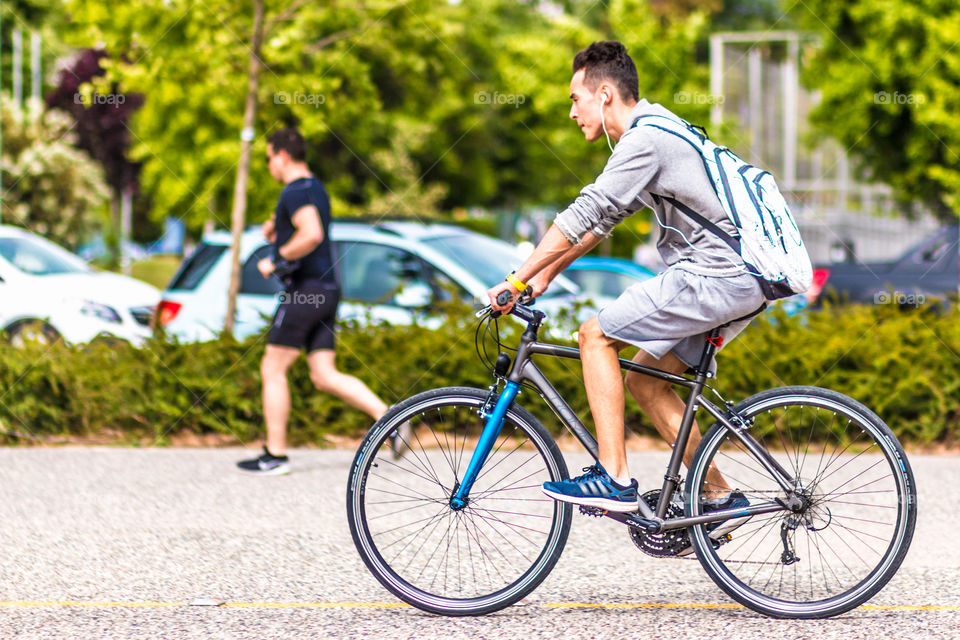 Wheel, Bike, Man, Lifestyle, Leisure