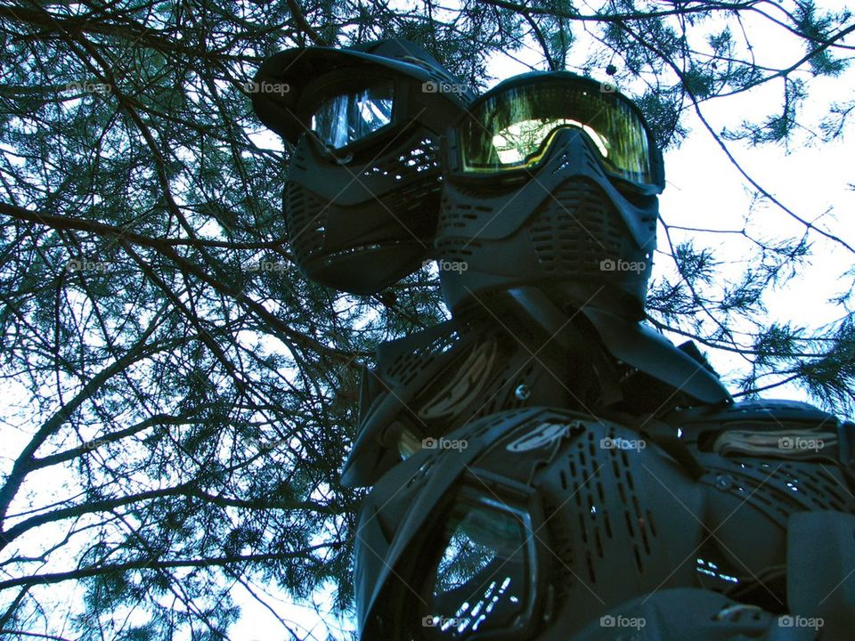 Paint ball masks