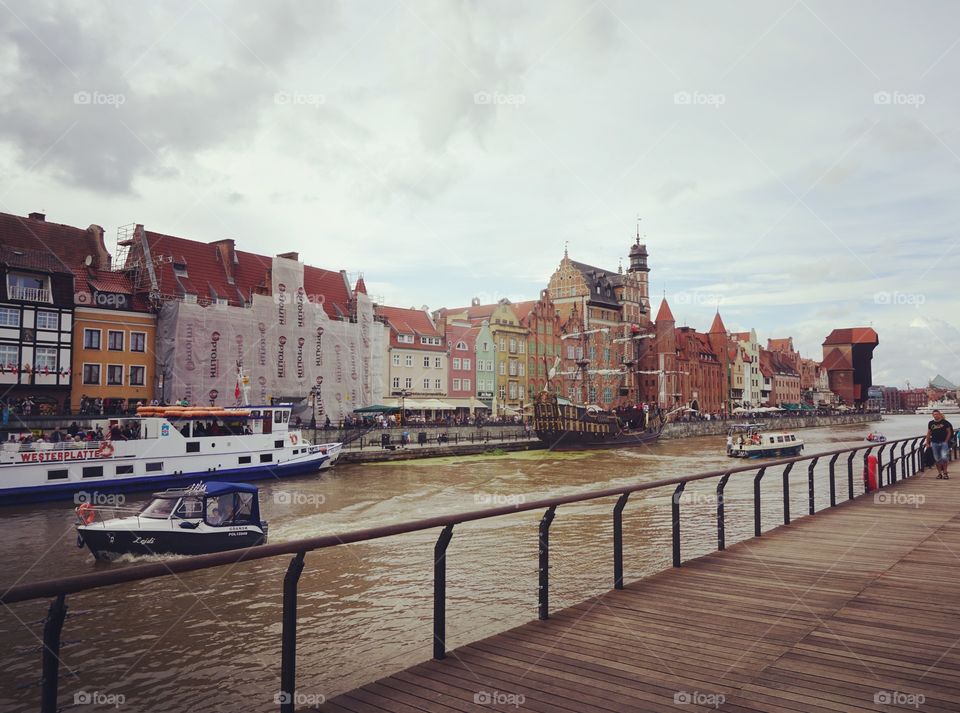 Gdansk riverside