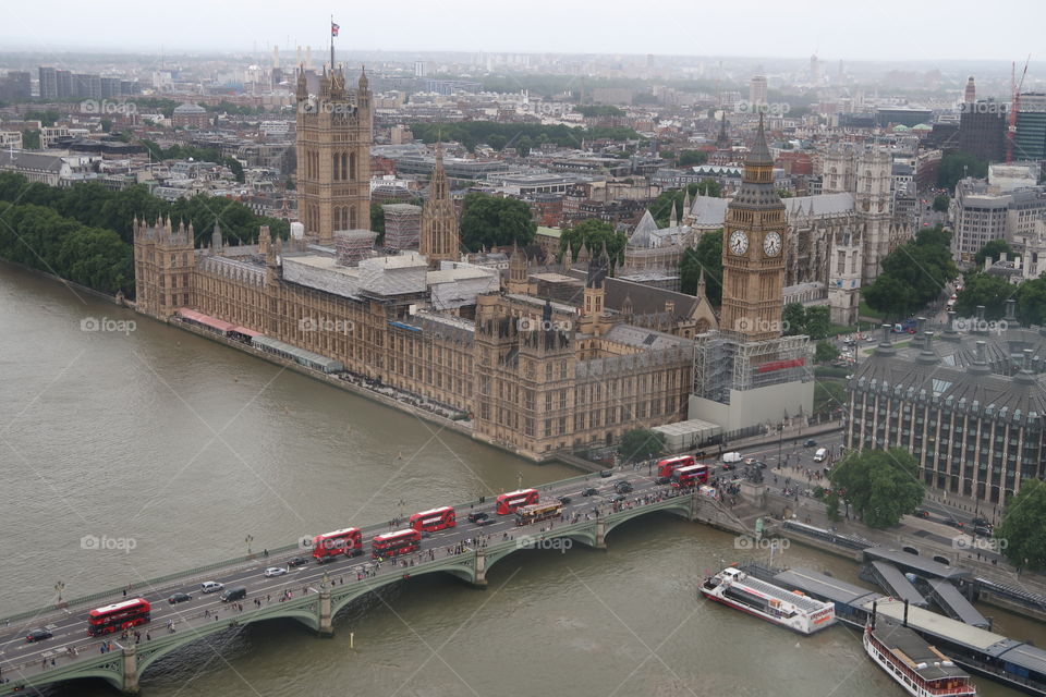 Westminster from above
