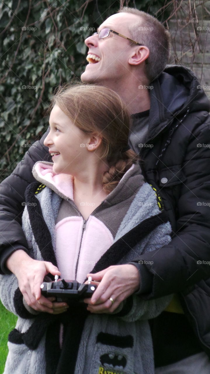 laughing and bonding in play